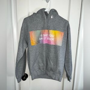 Lonely ghost patch - I love you say it back sweatshirt